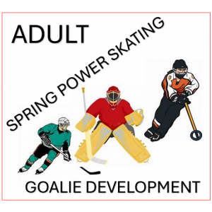 Academy of Adult Hockey or Ringette: Progressive Power Skating 18+ - Sardis Sports Complex - Spring 2025