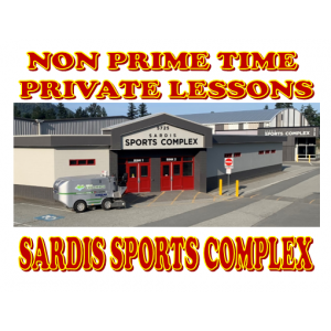 Private Lessons - Chilliwack Sardis - Youth & Adult - 60-minutes Full Ice